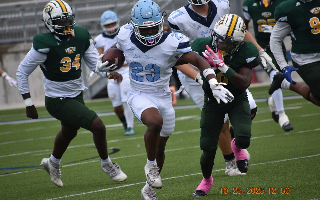 Makos Driving down the field.