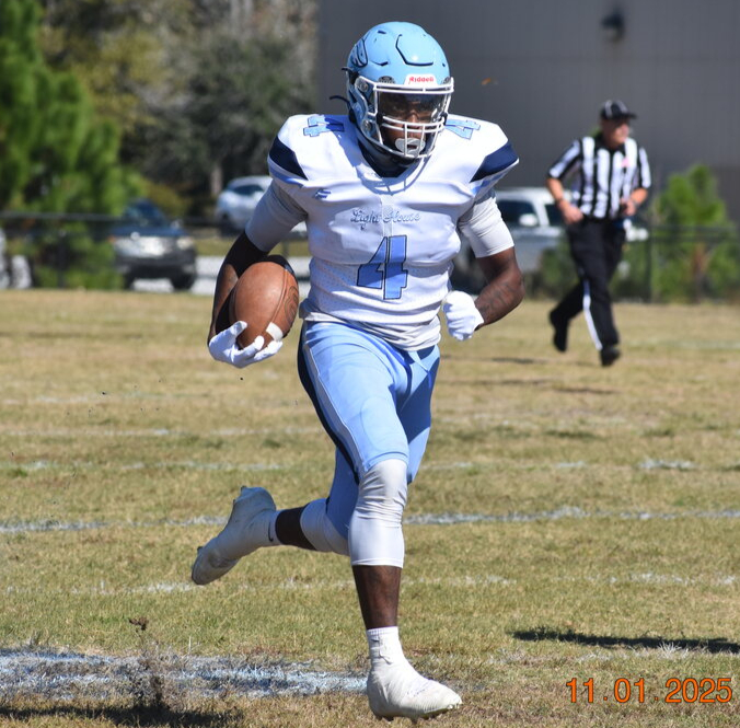 Current returning an interception for a touchdown